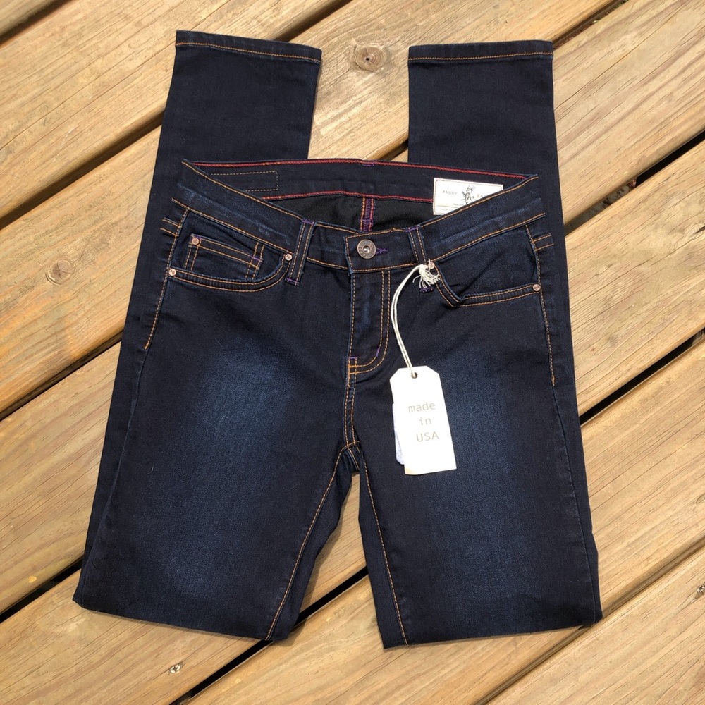 ANGRY RABBIT BASIC SKINNY JEANS